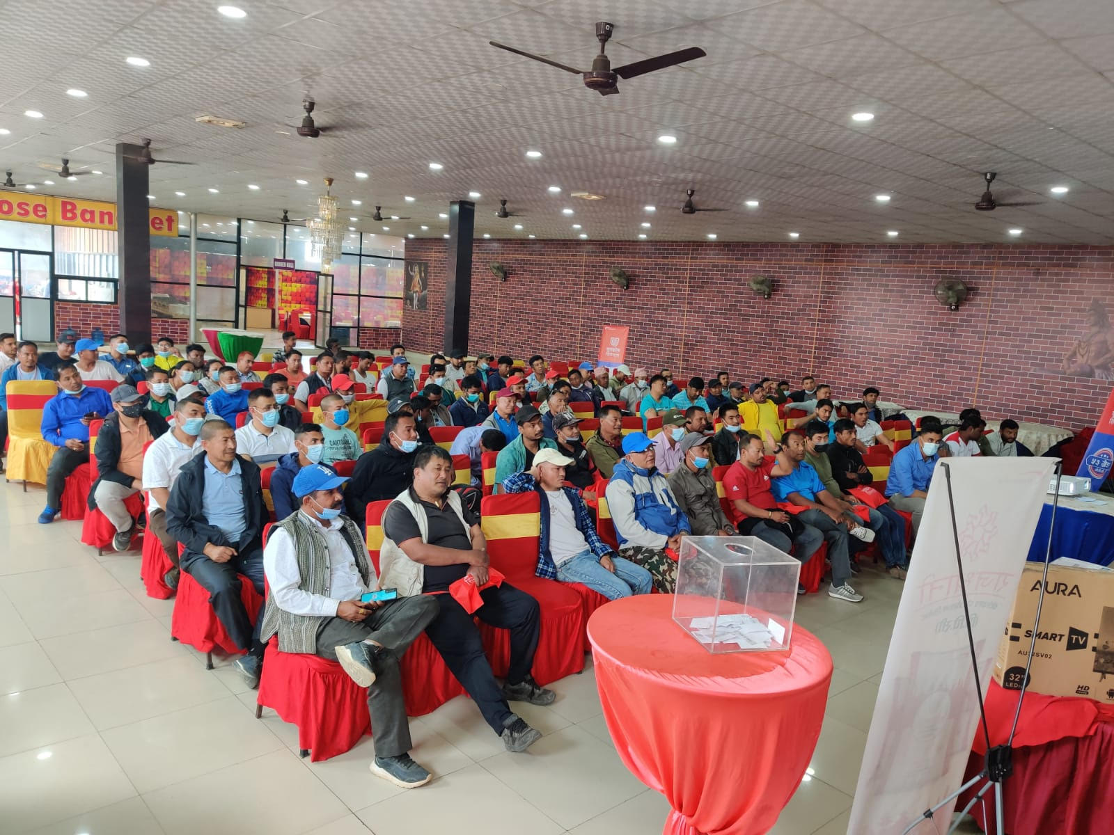 United Cement provided training to construction workers