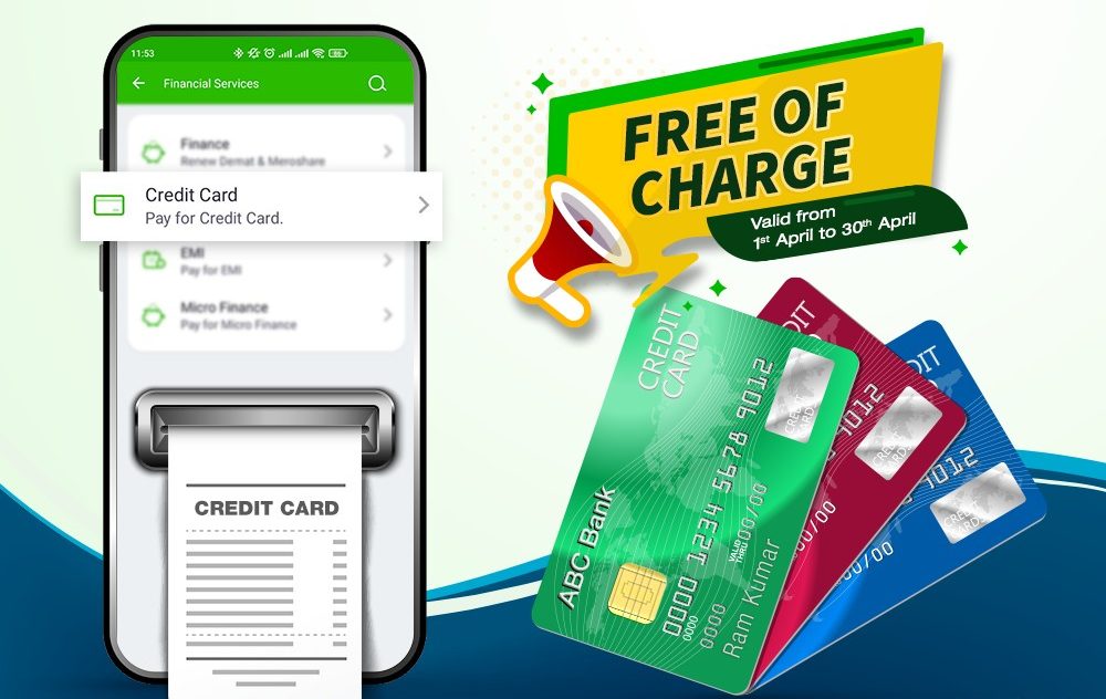 ESewa offers free credit card payments from any bank