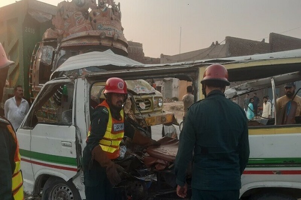 At least 12 killed in Gujranwala traffic accident