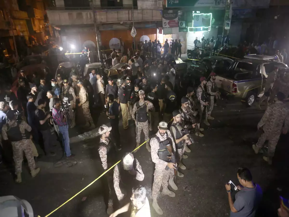 13 injured in blast in Pakistan’s Karachi