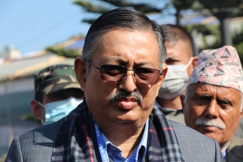 Home Minister Khand reaached Hattiban to meet Narayan Kaji Shrestha