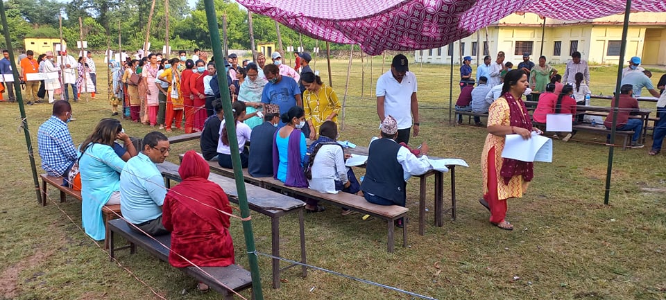 Voting also started in Dhangadhi