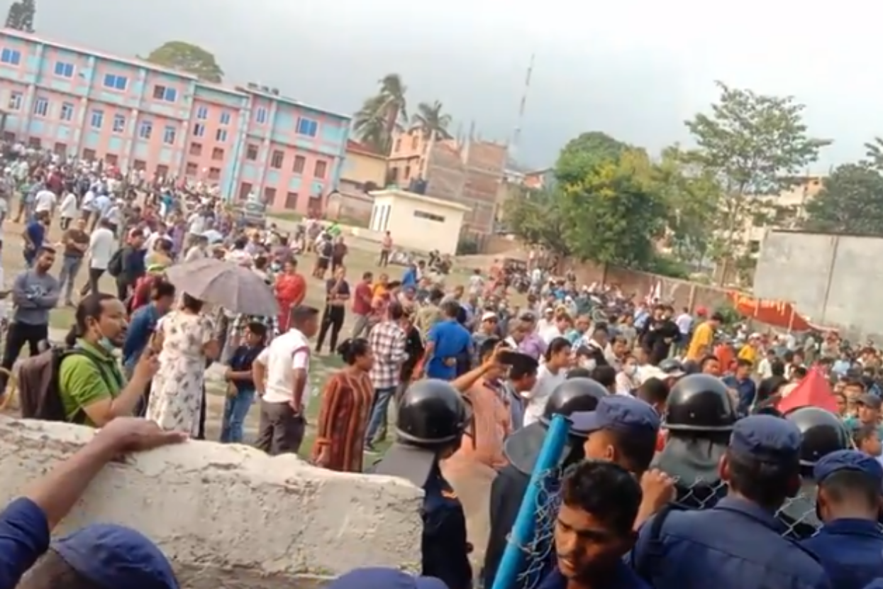 Votes count halted in Dharan