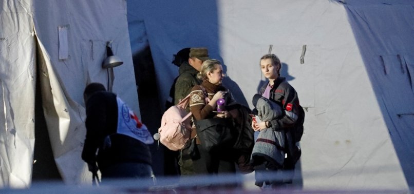 Ukraine evacuates 50 civilians from Mariupol’s Azovstal
