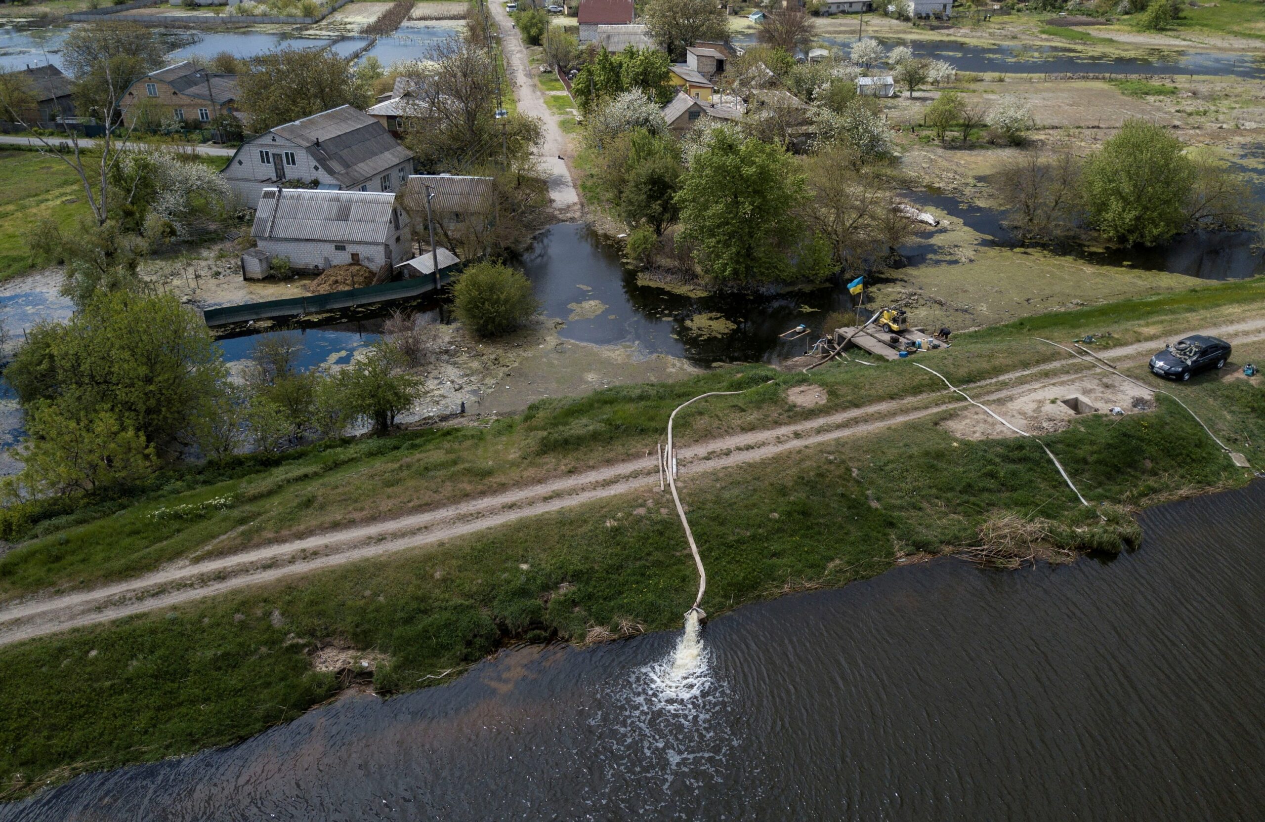 How intentional flooding saved Ukrainian village from Russian occupation
