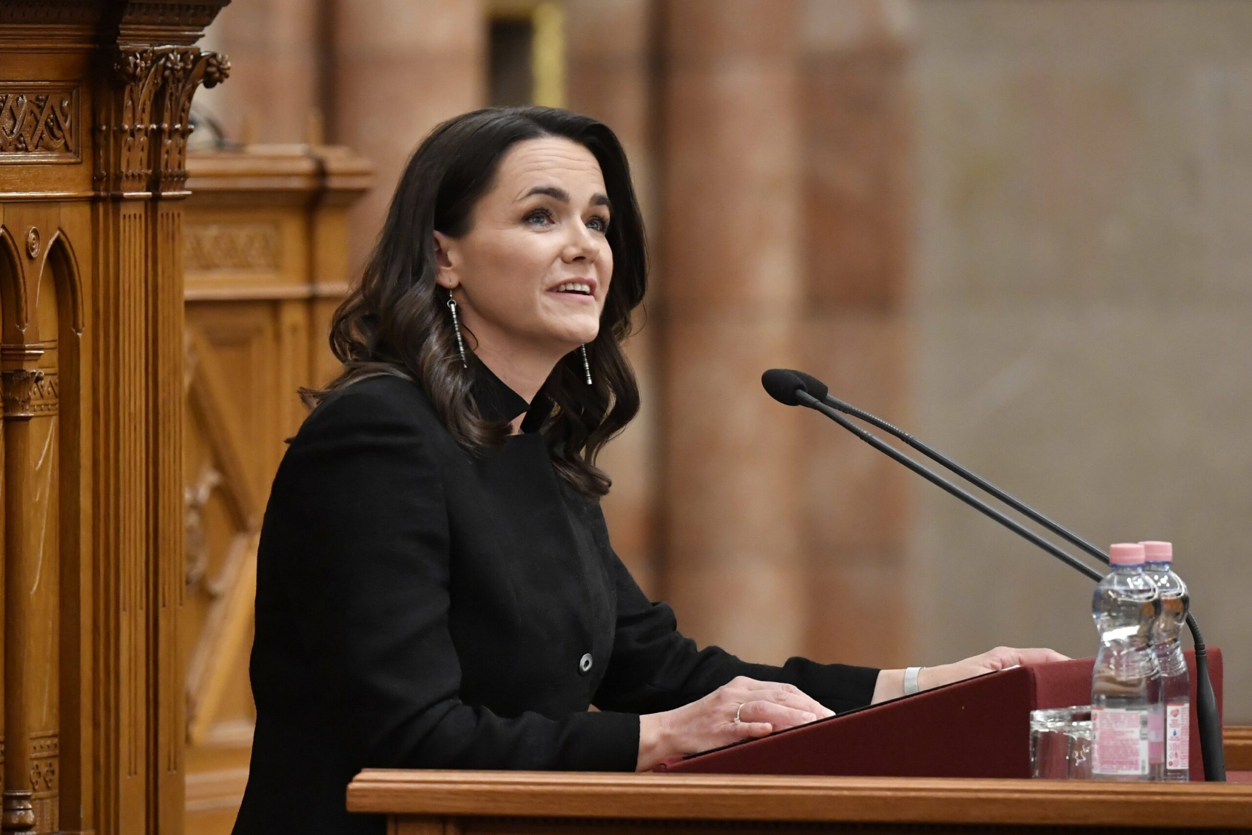 Hungary’s first female President Novak inaugurated