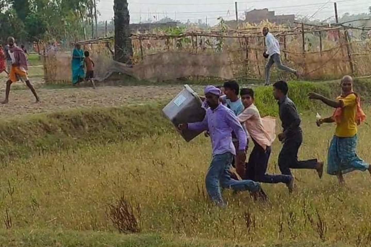 Ballot boxes looted in Rautahat