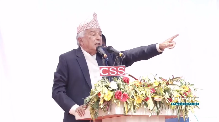 Congress’s rival is Oli, not Prachanda: Poudel