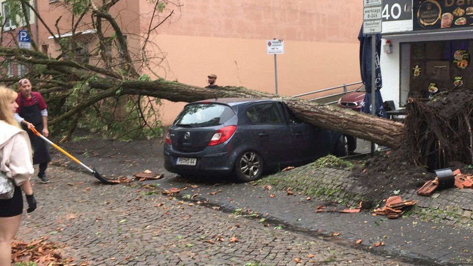 Tornado in Germany injures 43 people, police say