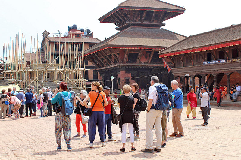 Around 300 thousand tourists visit Nepal in seven months