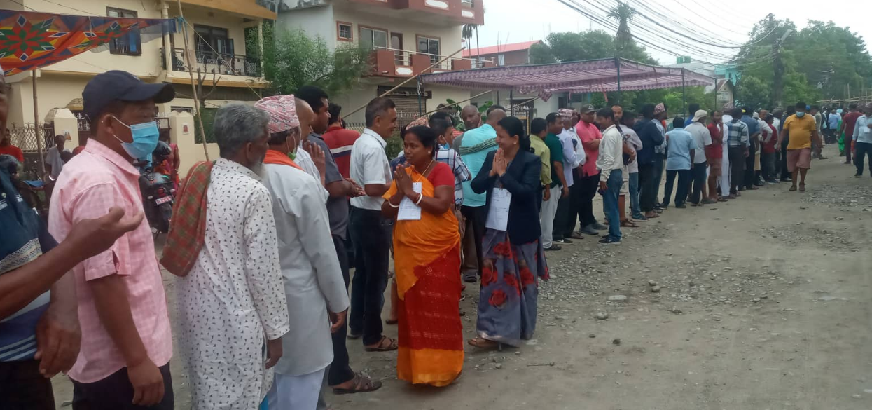 Voting started in all municipalities of state including Biratnagar Metropolitian [Photos]