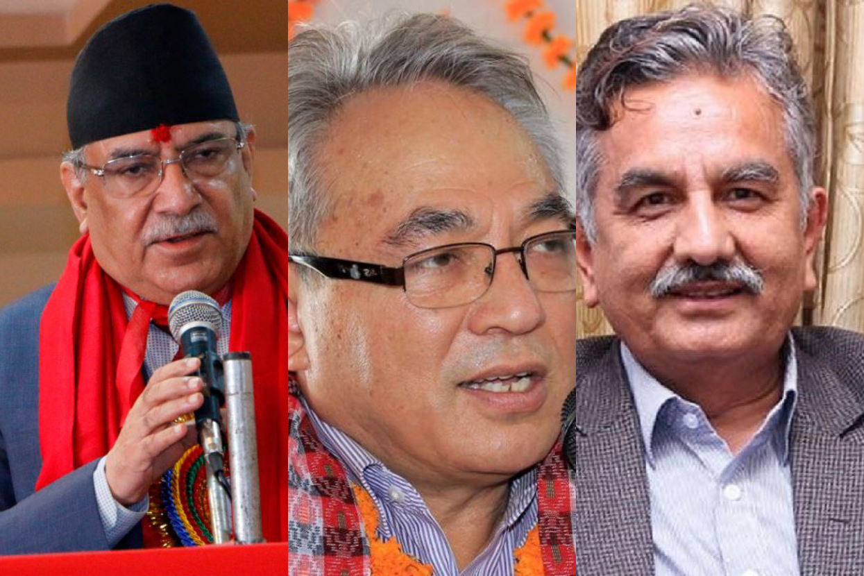 Where are the top leaders including Prachanda & Badal voting?