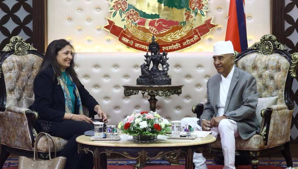 PM Deuba & US Deputy Secretary of State Zeya meets