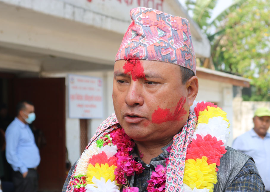 UML’s Chintan Tamang wins in Dhankuta