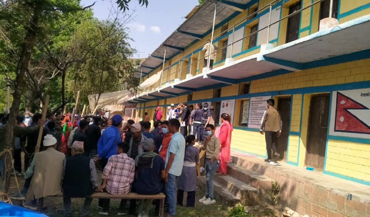 Clash at Bhanodaya polling station in Bajura, voting halted