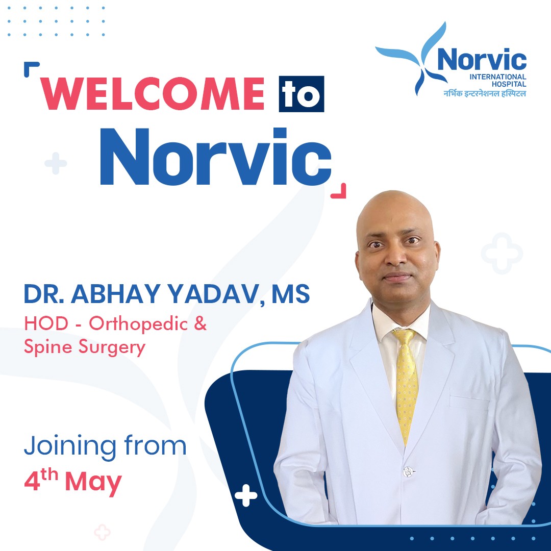 Renowned Orthopedic Surgeon Dr. Yadav in Norvic