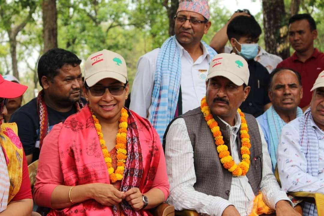 Coalition election meeting in Bharatpur today