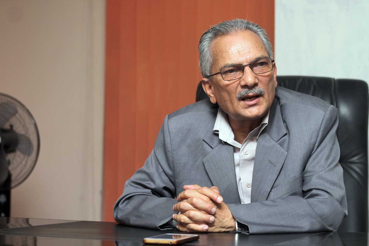 Leader Bhattarai urges party cadres to trust alliance