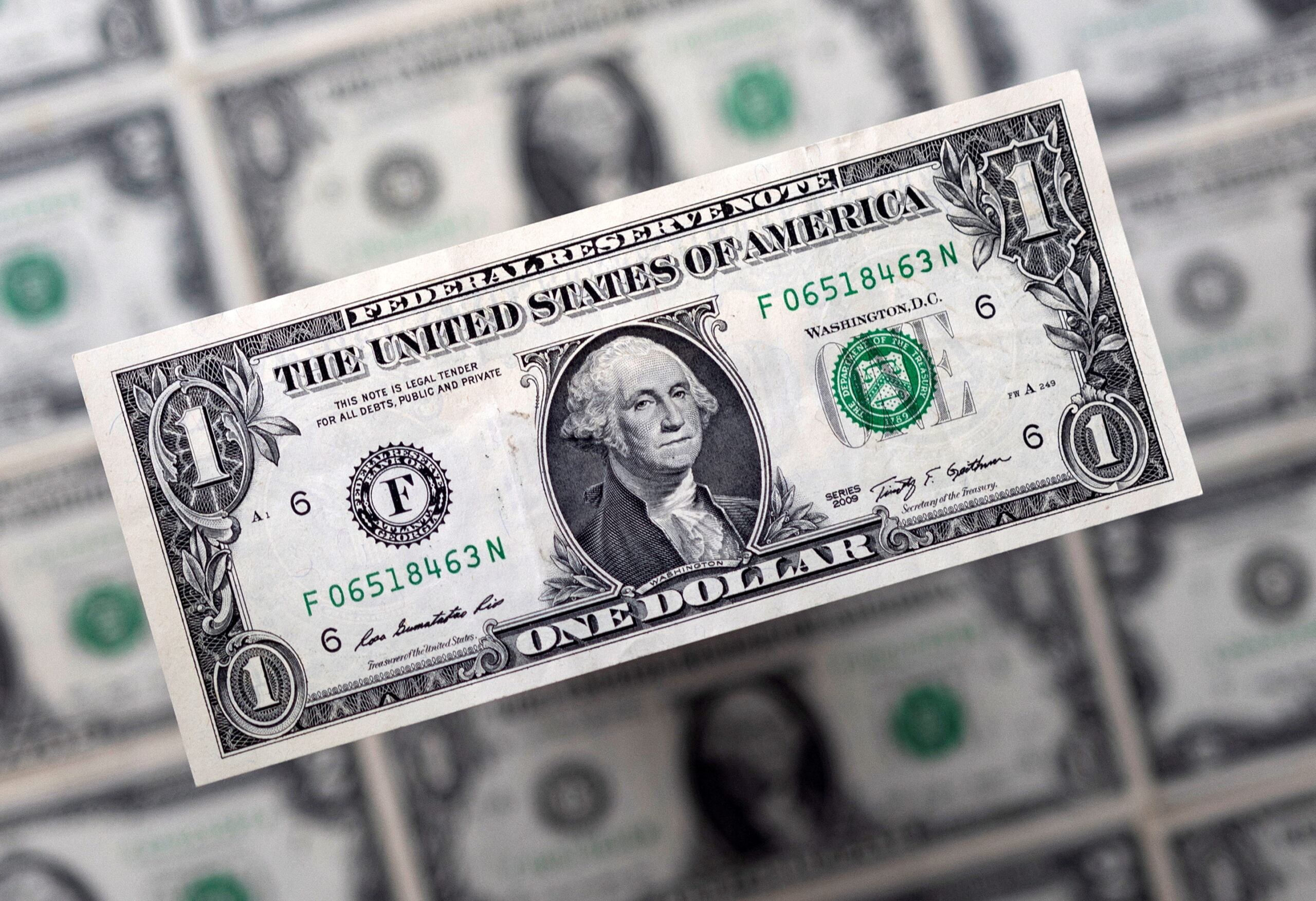 US dollar reached an all-time high, such is the exchange rate