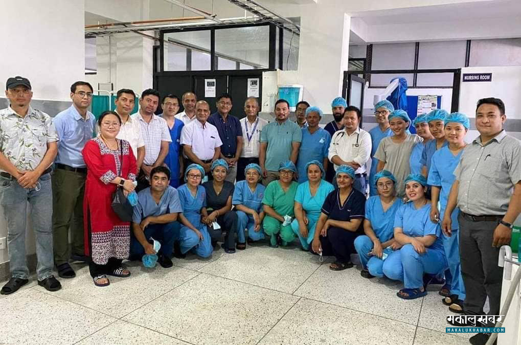 Successful kidney transplant in Pokhara!