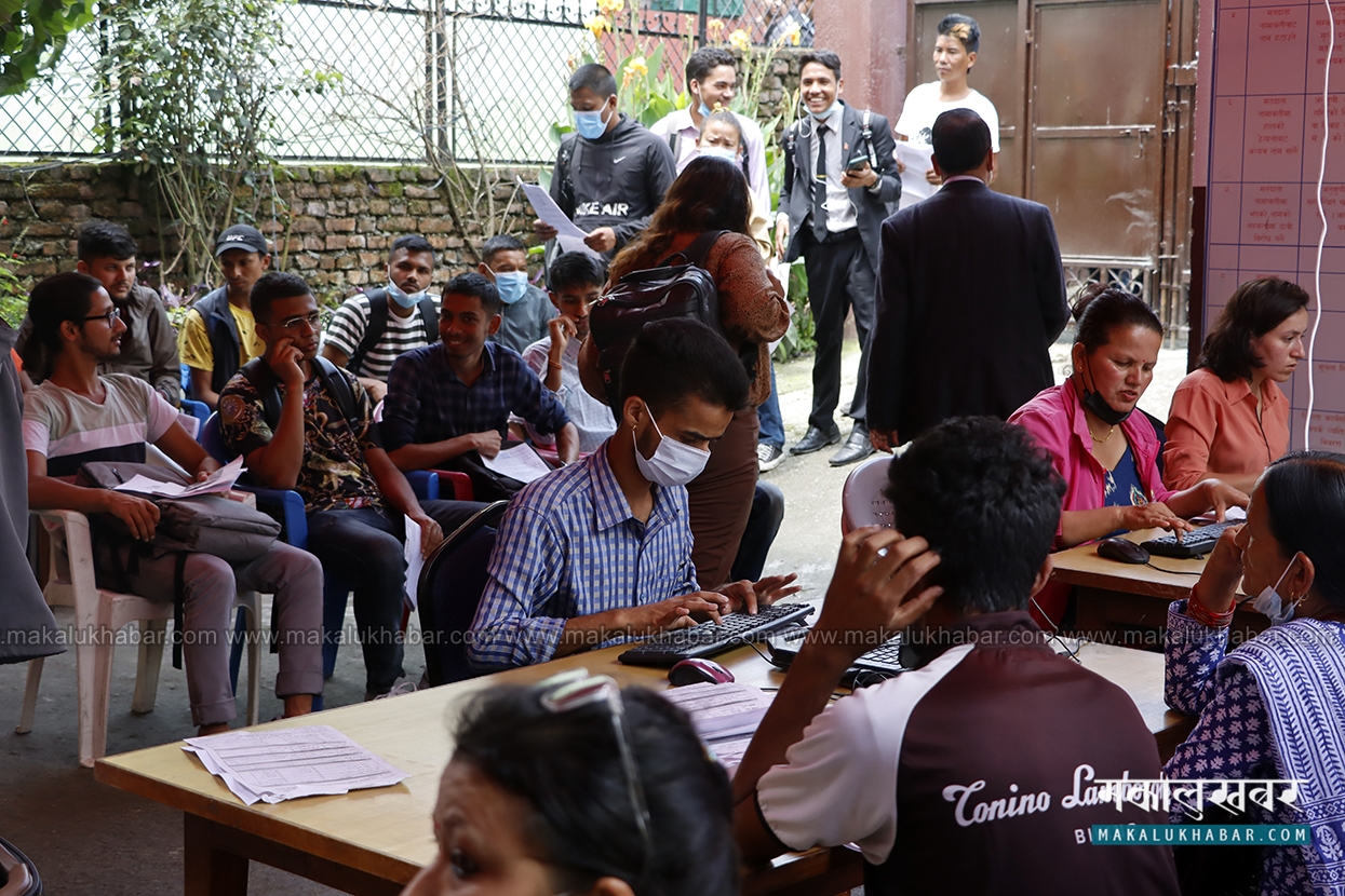 In Pics: Registration of names on the voter list