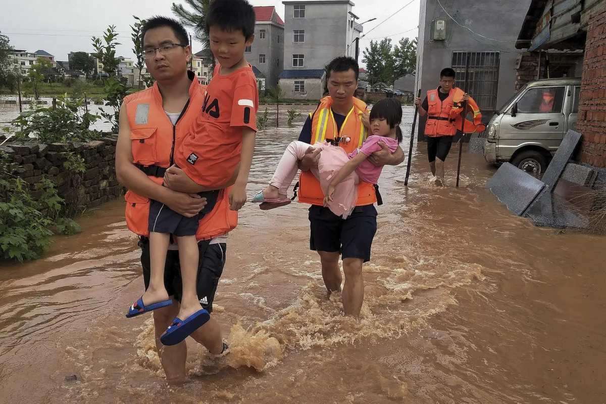 Heavy rains, floods affect over 800,000 in China’s Jiangxi
