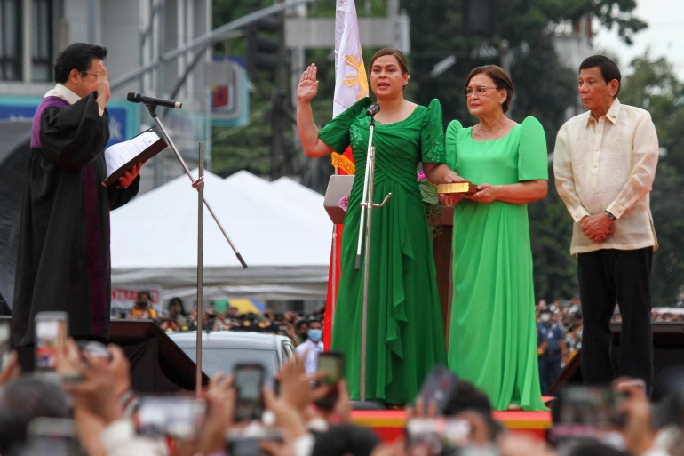 Sara Duterte sworn in as Philippines vice president