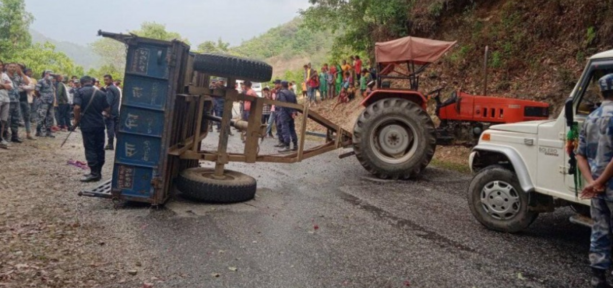 Two killed in road accident