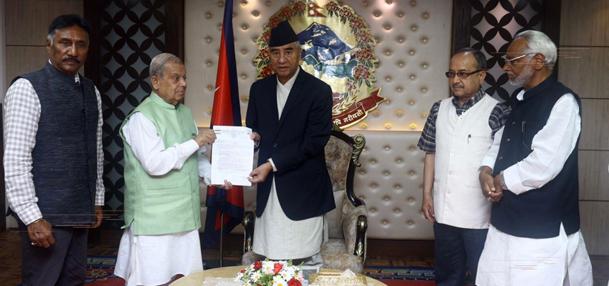 LOSAPA submits memorandum to PM Deuba