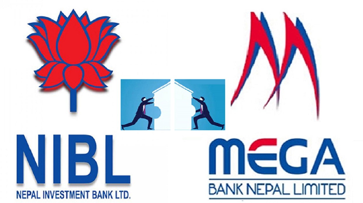 Share Trading Of Nepal Investment And Mega Bank Halted English   Mega Merger Nibl 