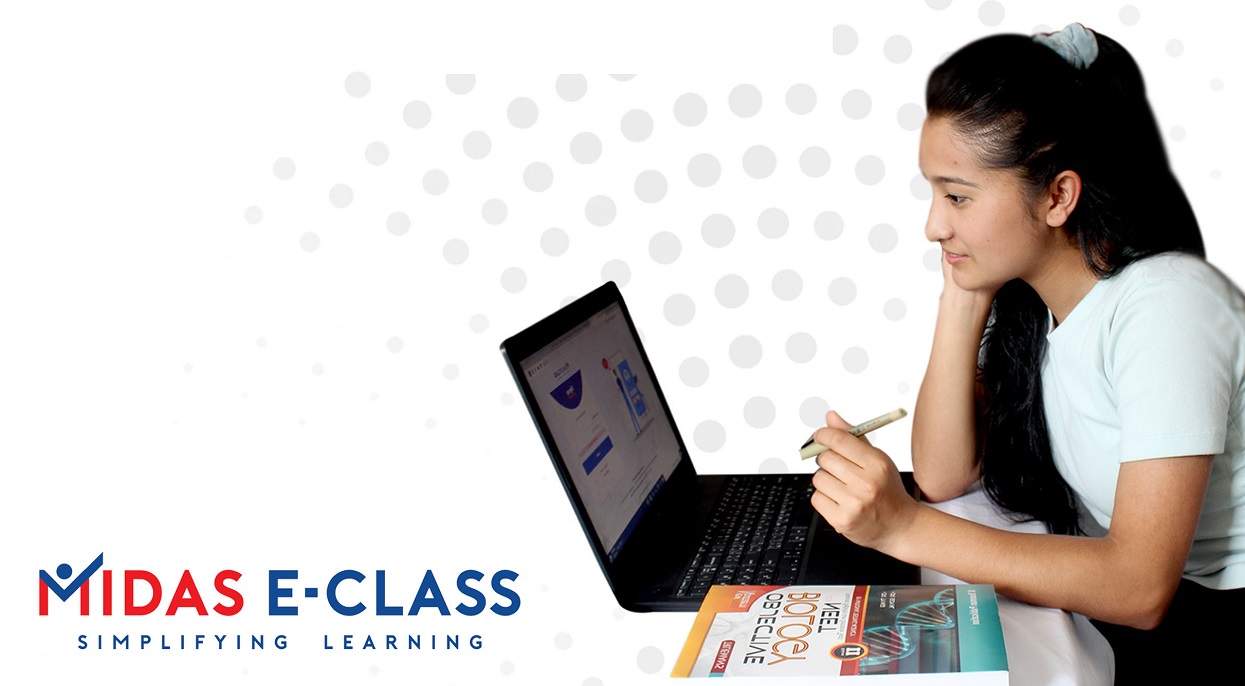 Online class for MBBS entrance preparation started in Midas E-Class