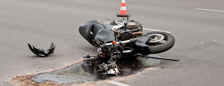 Motorcyclist died in an accident