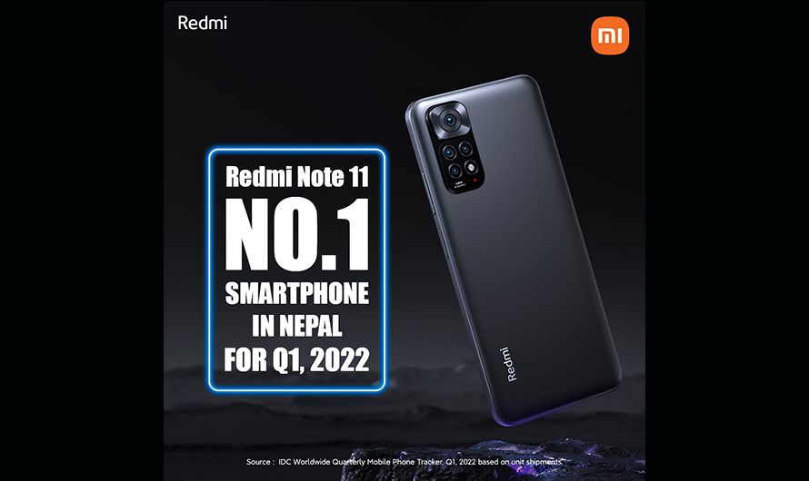 Redmi Note 11 becomes the most popular smartphone in Nepal