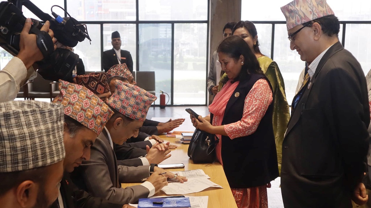 Deputy Speaker Election: UML’s Bidya Bhattarai registers nomination