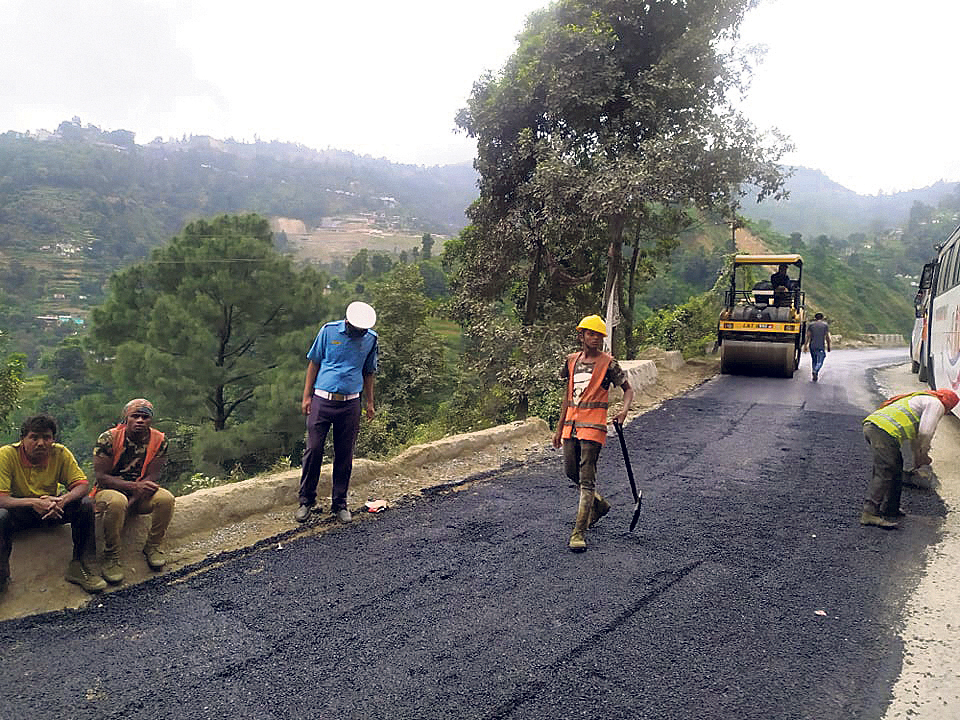 Blacktopping of Mahure-Foksingtar road in limbo