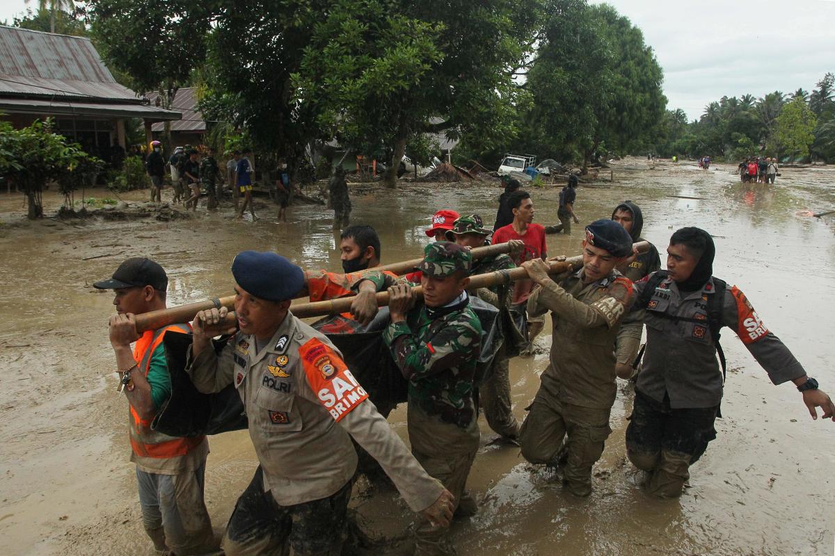 Flash floods hit Indonesia’s Central Sulawesi, killing 3, leaving 4 missing