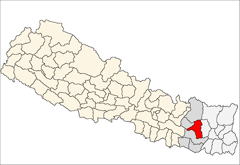 Earthquake destroys a house in Sakela, Khotang