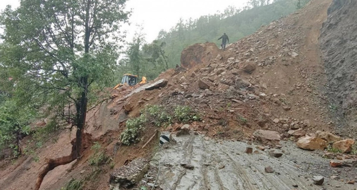 Rain obstructs Karnali Corridor since a week