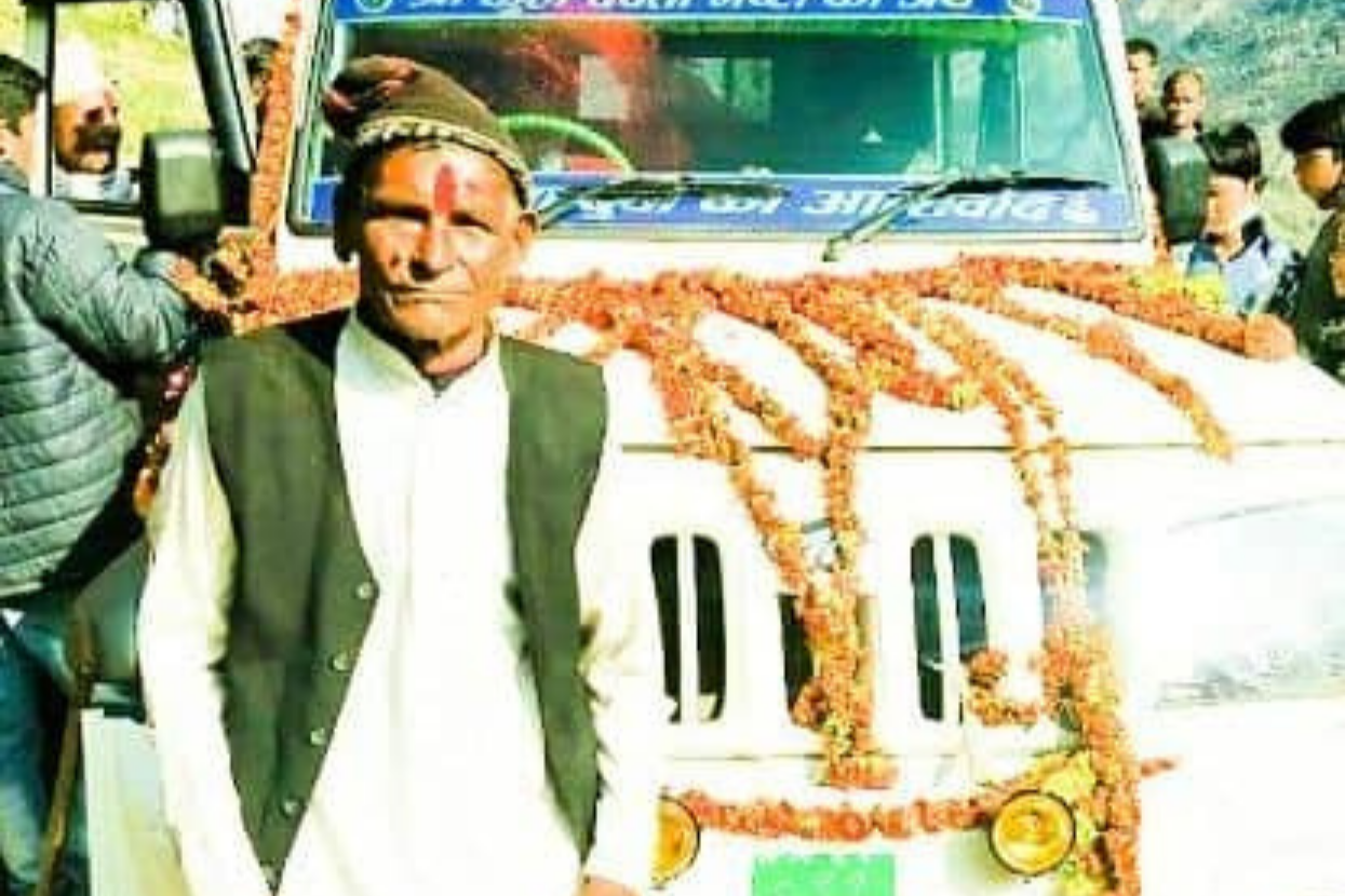 An elderly man from Achham gone missing in Paliya, India