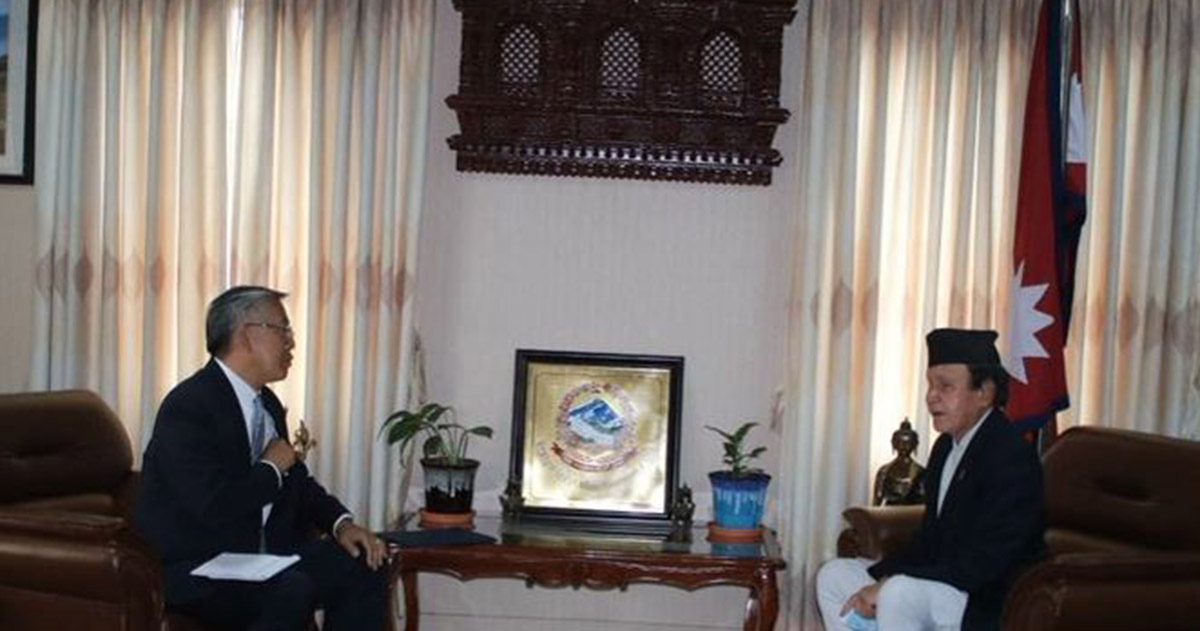 Foreign Minister Khadka, US Assistant Secretary of State Lu meet