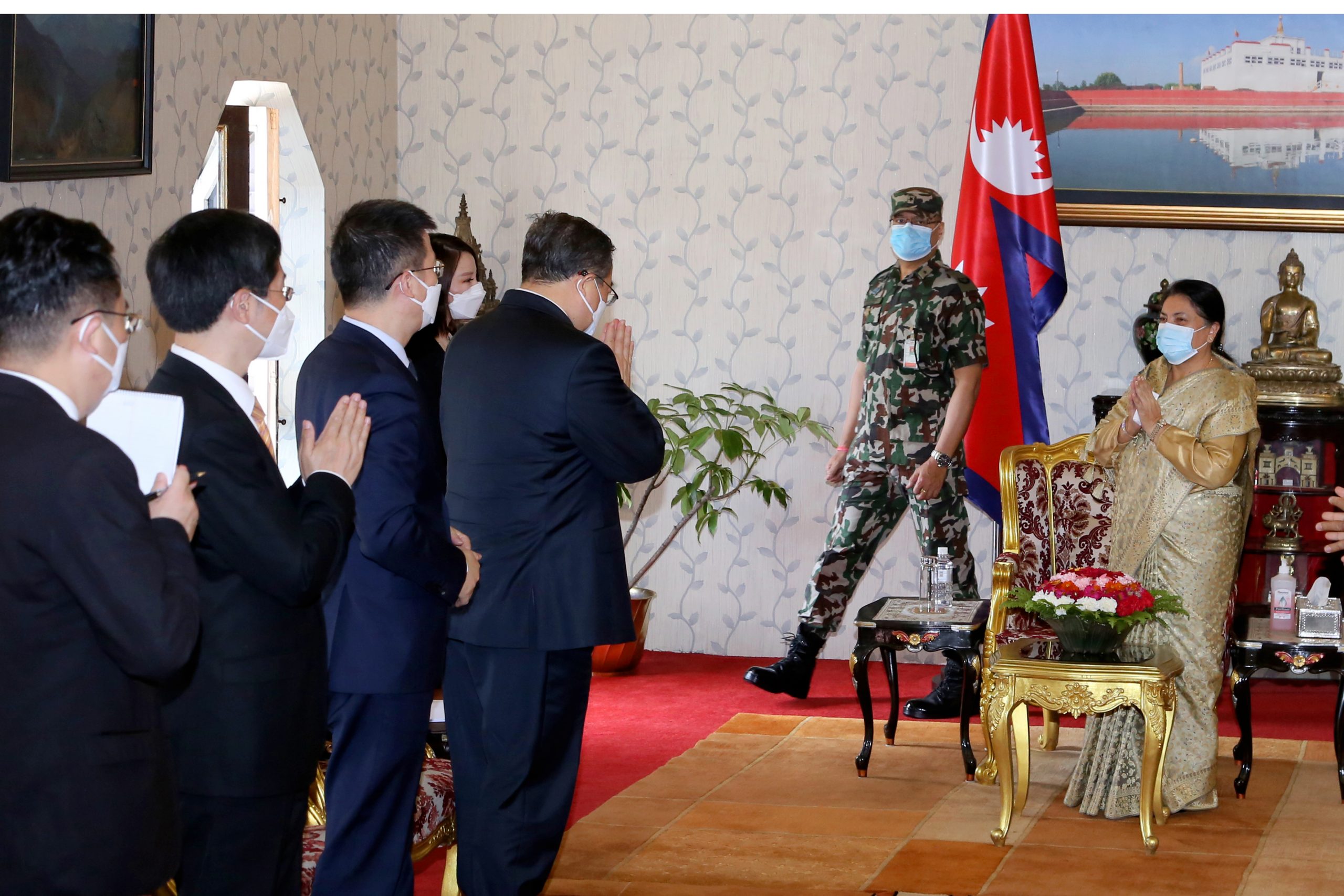 CCP Foreign Minister pays courtesy call on President