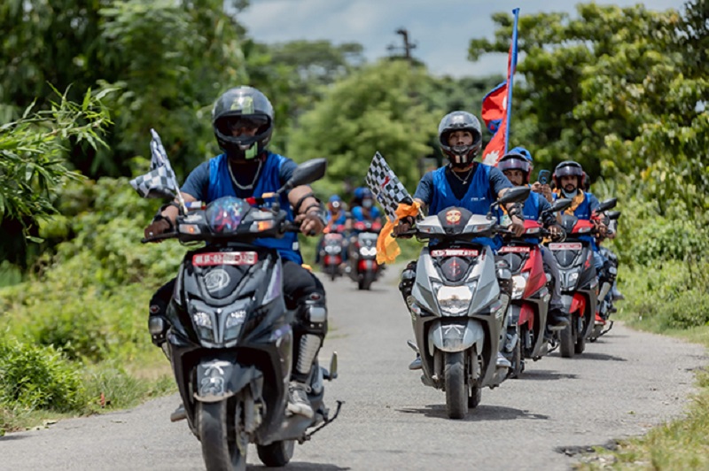 NOG ride held successfully from Narayanghat to Golaghat