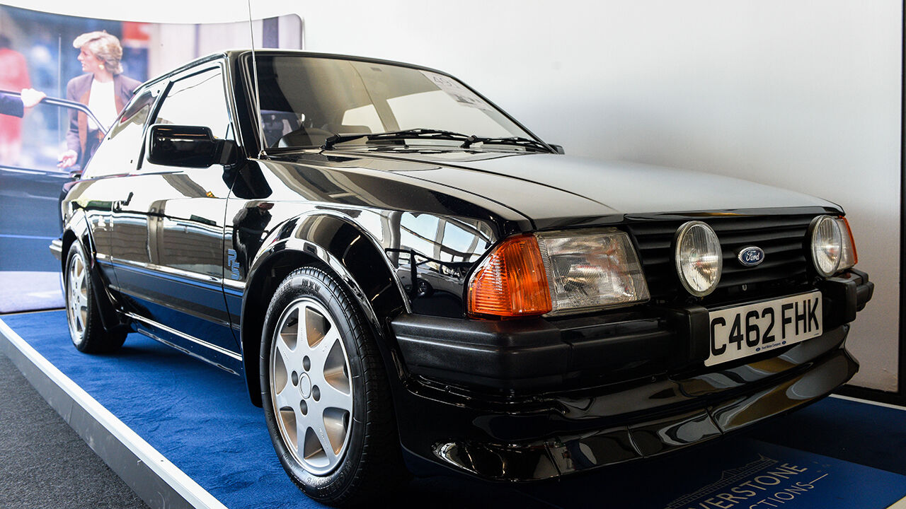Princess Diana’s unique Ford Escort sells for £650,000 at auction