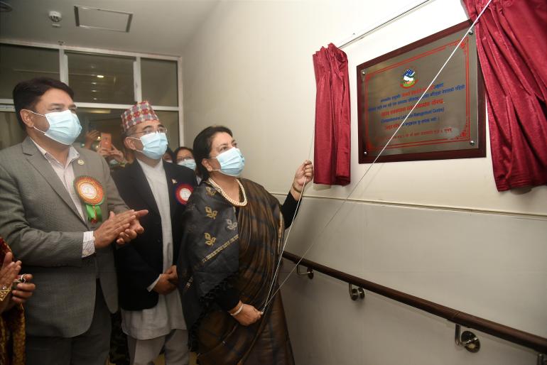 Paropakar Maternity and Women’s Hospital is specialized health institution: President Bhandari