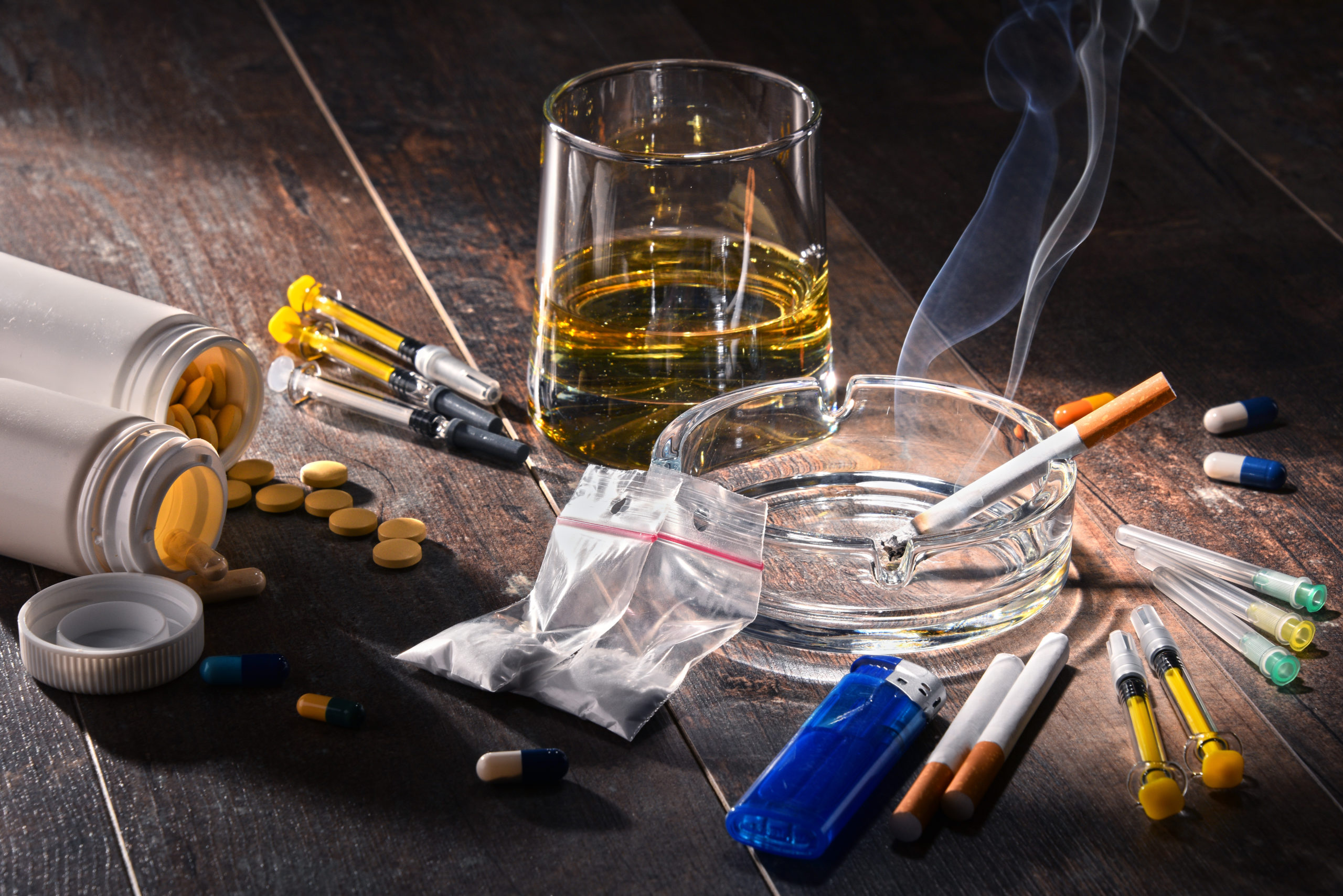 Drug abuse cases on rise in three years