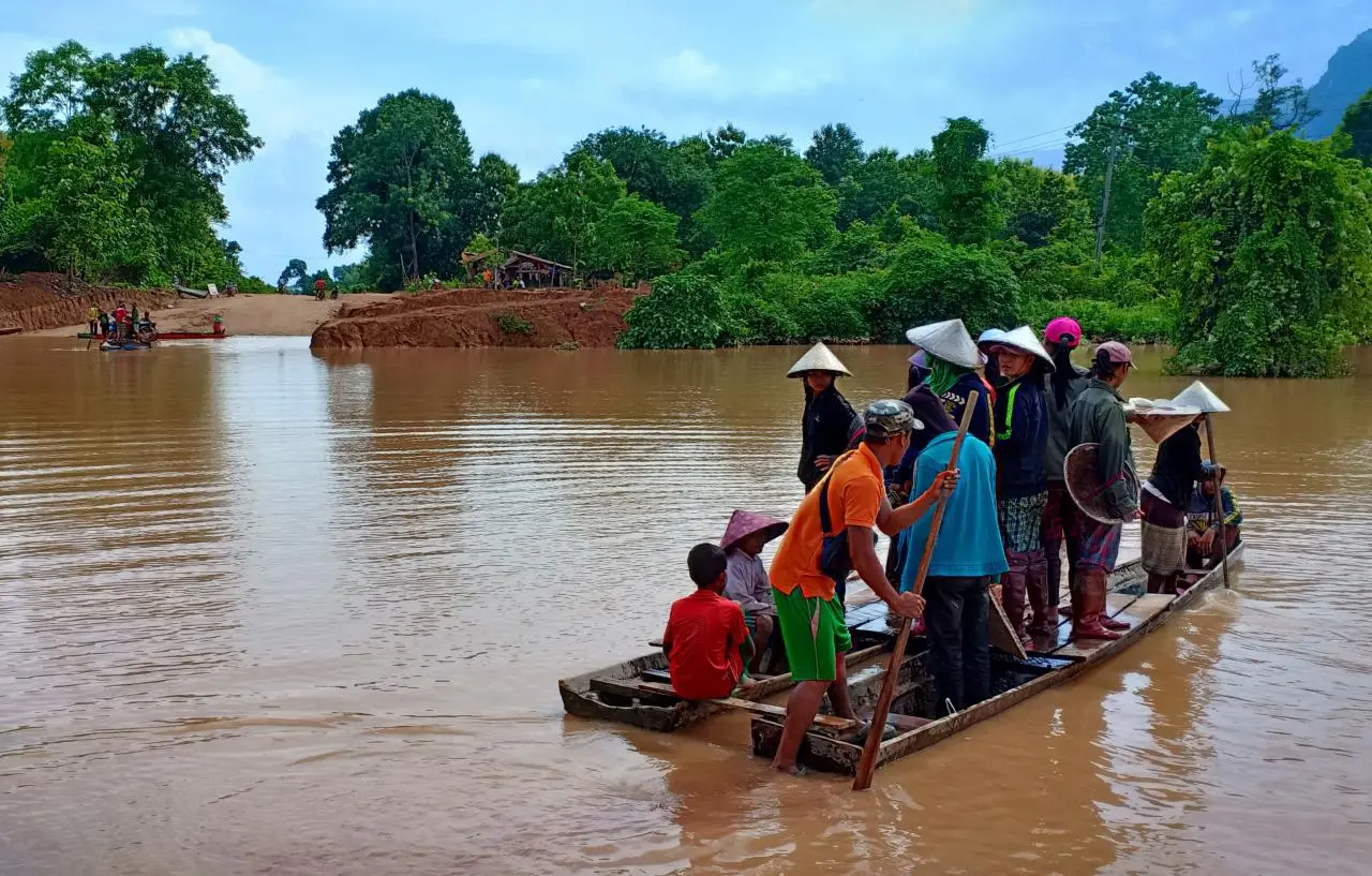 Widespread floods affect thousands of people in northern Laos