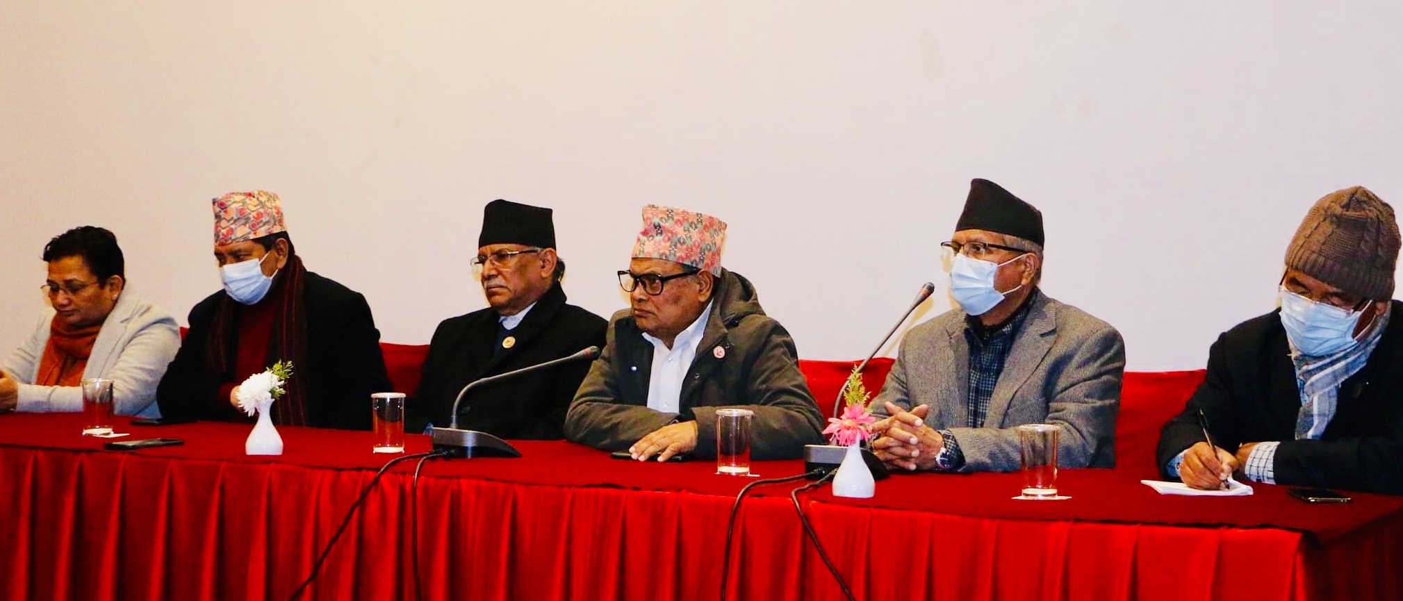 Maoist Standing Committee meeting, Prachanda proposing name of official