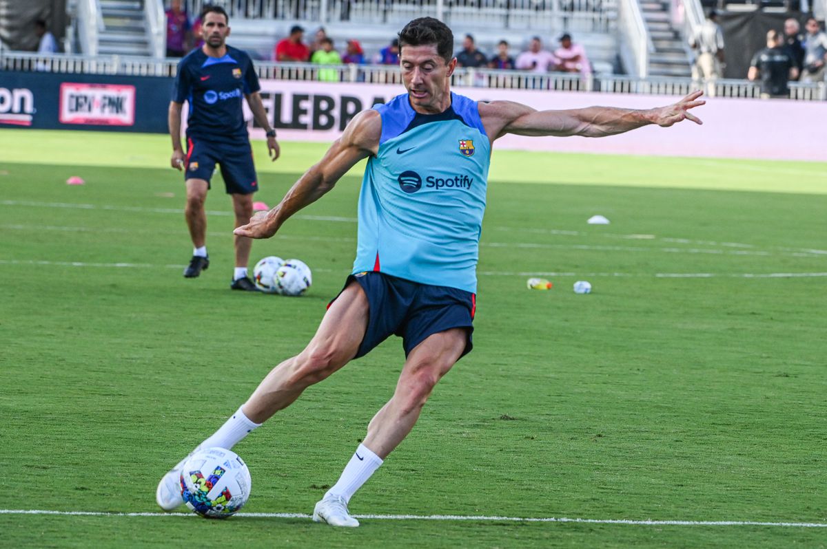 Lewandowski confident of winning trophies with Barcelona: “It’s the perfect time”