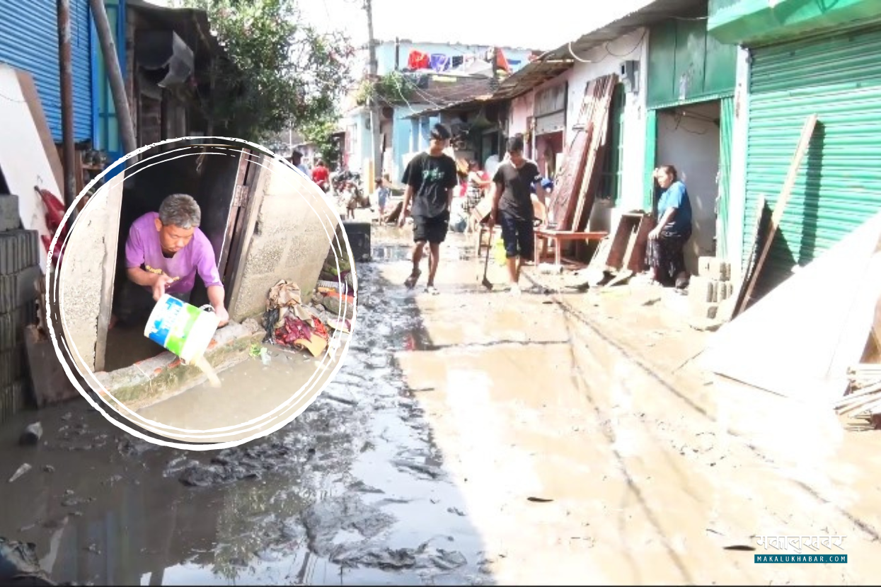 Flooded Manohara river damages property worth Rs 7.5 million