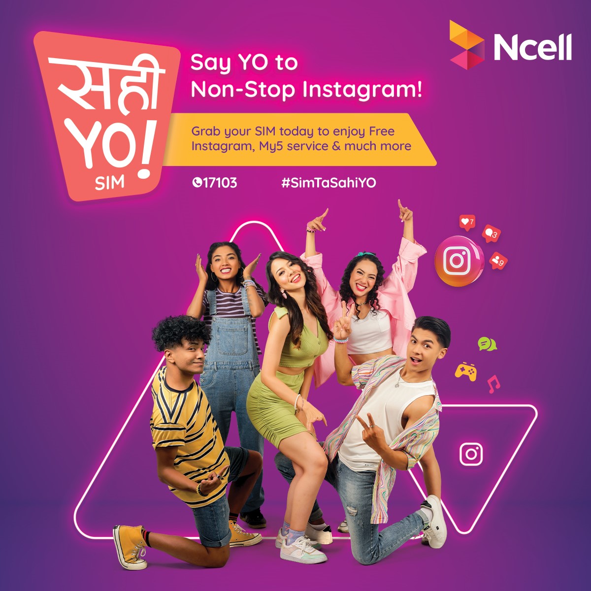 Ncell relaunches ‘Sahi Yo! Power SIM’ targeting youths